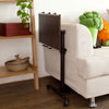 SoBuy FBT07N-BR Table de lit avec plateau inclinable pour ordinateur portable reglable en hauteur