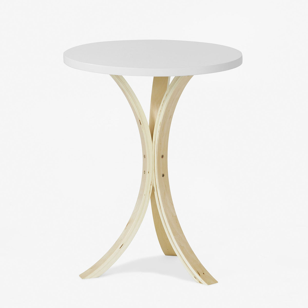 SoBuy FBT29-W Guéridon Table d'appoint ronde 3 pieds Bouts de canapé