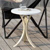 SoBuy FBT29-W Guéridon Table d'appoint ronde 3 pieds Bouts de canapé