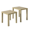SoBuy FBT83-N Tables Basses Gigognes Table café Table d'Appoint Table Basse de Salon, Set de 2