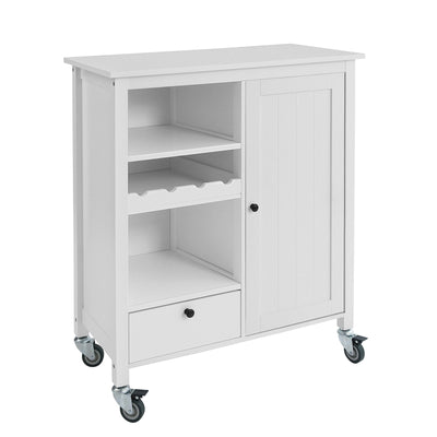 SoBuy FKW104-W Desserte Roulante Meuble de Rangement à roulettes
