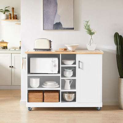 SoBuy FKW105-WN Desserte Roulante Chariot de Cuisine Chariot de Service