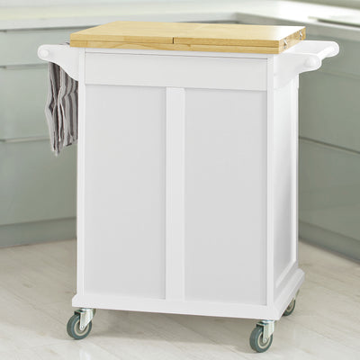 SoBuy FKW36-WN Table roulante Meuble de Rangement pour Cuisine Chariot de Cuisine de Service