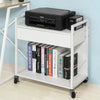 SoBuy FKW50-W Meuble de rangement Multi-usages Chariot de cuisine de service roulant