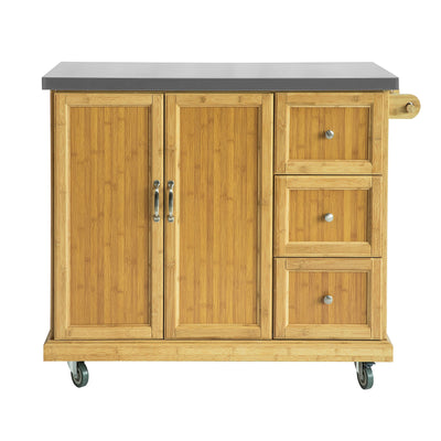 SoBuy FKW81-N Desserte à roulettes Desserte de Cuisine Meuble de Rangement Cuisine