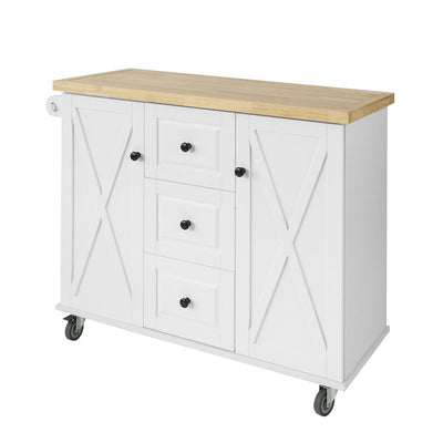 SoBuy FKW96-WN Desserte Roulant Buffet Meuble de Rangement Cuisine
