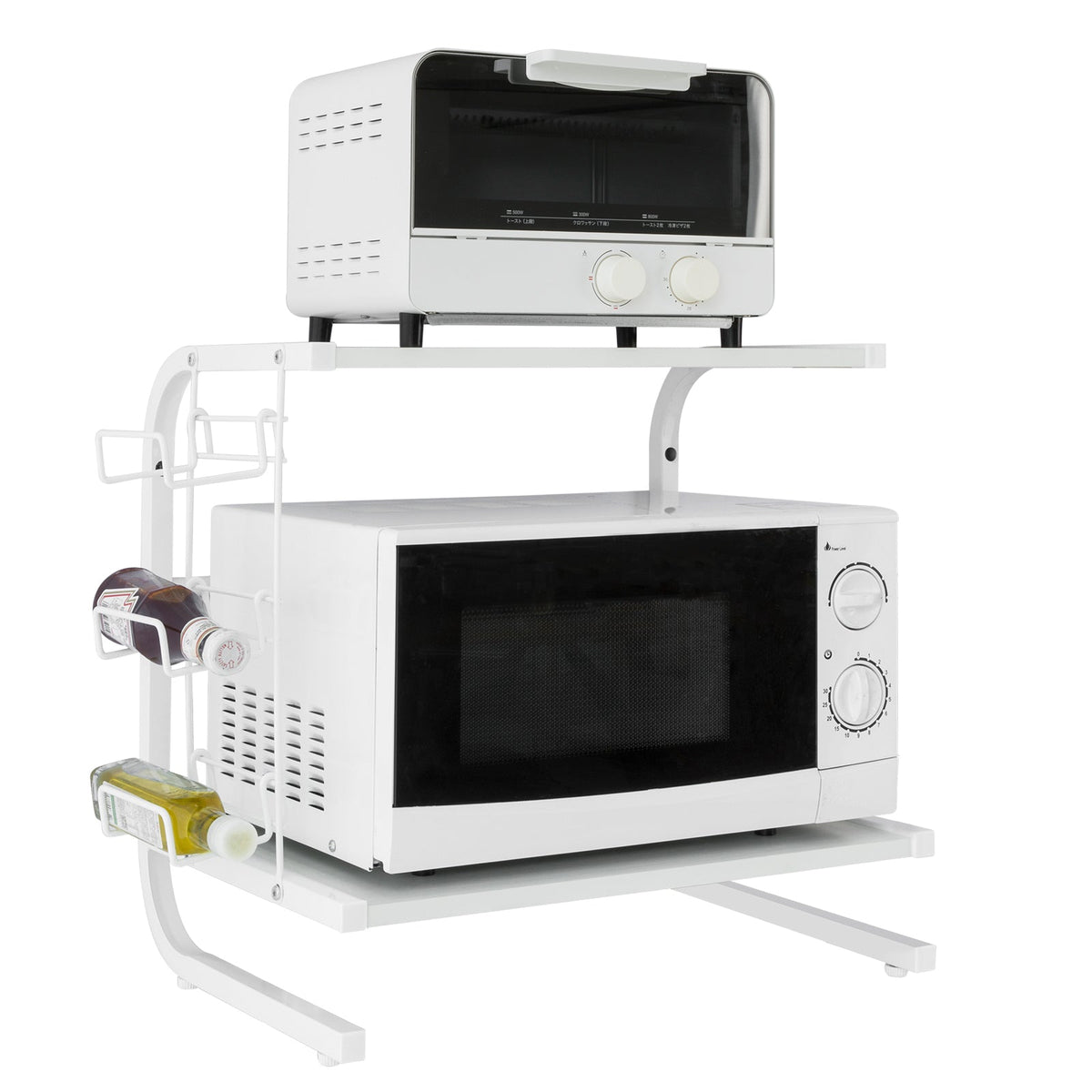 SoBuy FRG092-W Étagères micro ondes de cuisine Mini-étagère Four Micro-ondes