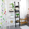 SoBuy FRG15-SCHÉtagère murale style échelle, Étagère échelle 4 niveaux