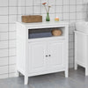 SoBuy Dulap de baie dulap de bucătărie dulap de bucătărie intrare albă cu sertare FRG204-W