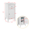 SoBuy FRG206-W Măsuță laterală Comodă baie Dulap WC