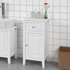 SoBuy FRG206-W Măsuță laterală Comodă baie Dulap WC