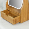 SoBuy FRG245-N Miroir de Table Miroir de Maquillage Coiffeuse en bois Miroir pivotant