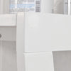 SoBuy FRG47-W Suport prosop de perete cu 1 raft și 3 bare