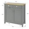 SoBuy FSB25-HG Bufet Comodă Dulap de depozitare Masă consolă Mobilier de depozitare pentru hol, dormitor, living