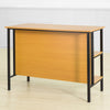 SoBuy FSB28-DN Table de Cuisine Table Haute de Bar Table Console Buffet avec 2 étagères de Rangement
