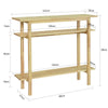 SoBuy FSB30-N Table de Console Table d’entrée pour Couloir et Salon