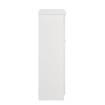 SoBuy FSB32-W Bufet Comodă Dulap de Depozitare Dressoir Bahut cu 2 Uși, 2 Sertare