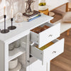 SoBuy FSB32-W Buffet Commode Armoire de Rangement Dressoir Bahut avec 2 Portes, 2 Tiroirs