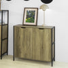 SoBuy FSB37-T Buffet Commode Meuble de Rangement Table Console Placard avec 2 Portes