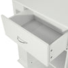 SoBuy FSB45-W Desserte Table d’Appoint Meuble de Rangement avec Tiroir et 4 Compartiments