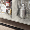 SoBuy FSB55-HG Table Console, Table d’Entrée, Meuble d’Entrée, Bout de Canapé avec 1 Étagère et 2 Portes