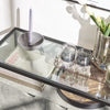 SoBuy FSB55-HG Table Console, Table d’Entrée, Meuble d’Entrée, Bout de Canapé avec 1 Étagère et 2 Portes