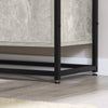 SoBuy FSB55-HG Table Console, Table d’Entrée, Meuble d’Entrée, Bout de Canapé avec 1 Étagère et 2 Portes