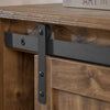SoBuy Sideboard cu ușă glisantă, suport de încălțăminte cu hambar, mobilier de intrare, garderobă multifuncțională, FSB59-N