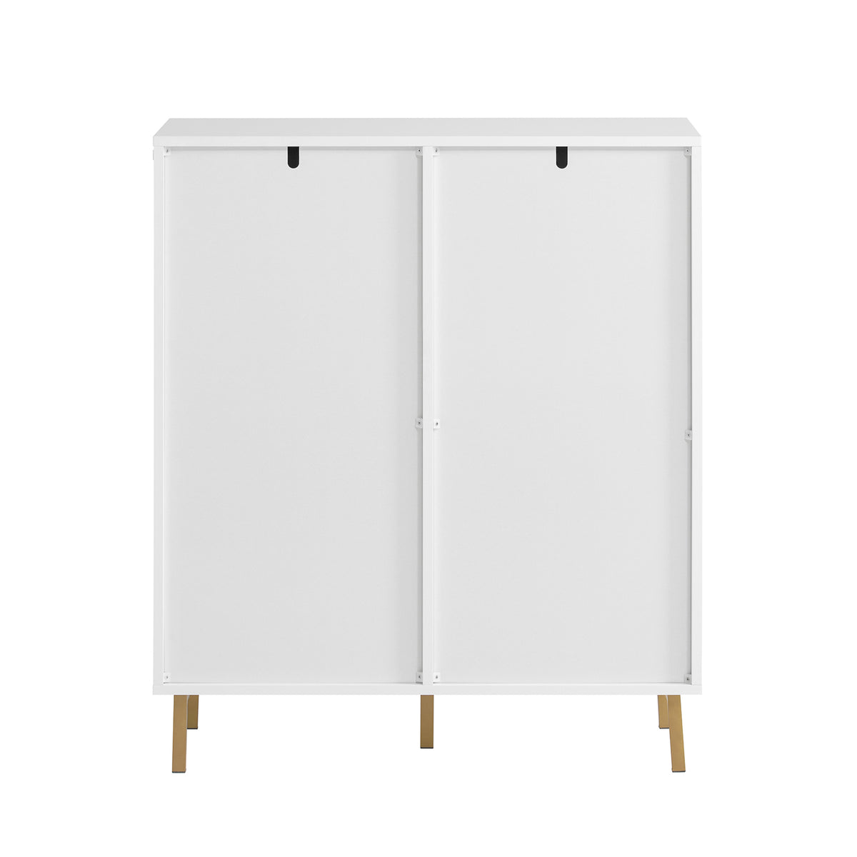 SoBuy FSB70-W Buffet Placard Armoire Multi-rangements Double Portes sur Pied