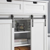 SoBuy FSB74-W Dulap de Intrare cu Depozitare Integrată pentru Pantofi – 2 Uși Glisante și 2 Sertare – Hol Organizat – 104x35x93 cm Alb