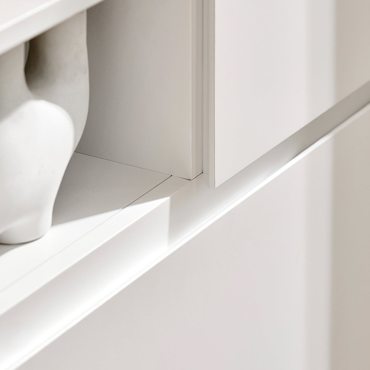 SoBuy FSR111-W Armoire à Chaussures 2 Abattants, 2 Compartiments Ouverts et 1 Porte pour Entrée Couloir, Blanc