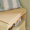 SoBuy FSR123-MI Banc de Rangement, Meuble d'entrée, Banc à Chaussures, Rembourré, 1 Compartiment et 1 Tiroir