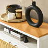 SoBuy FSR127-W Dulap de pantofi pe picioare, Mobilier de intrare pentru hol – Alb