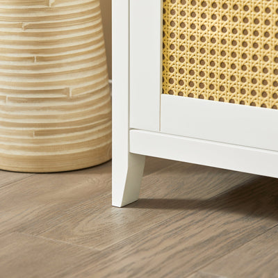 SoBuy FSR127-W Dulap de pantofi pe picioare, Mobilier de intrare pentru hol – Alb