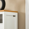SoBuy FSR127-W Dulap de pantofi pe picioare, Mobilier de intrare pentru hol – Alb