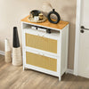 SoBuy FSR127-W Dulap de pantofi pe picioare, Mobilier de intrare pentru hol – Alb