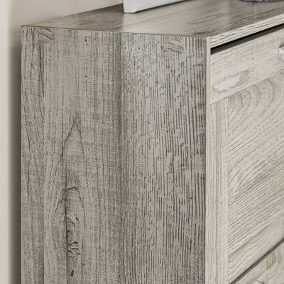 SoBuy FSR137-HG Armoire à Chaussures 2 Abattants Réglables, Slim pour Entrée Couloir – Gris Effet Bois
