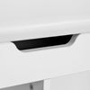 SoBuy FSR27-W Banc pentru Pantofi cu Pernă Căptușită și Spațiu de Depozitare pentru Cizme, Mobilier de Hol – 80x30x47 cm, Alb