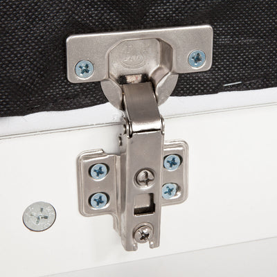 SoBuy FSR27-W Banc pentru Pantofi cu Pernă Căptușită și Spațiu de Depozitare pentru Cizme, Mobilier de Hol – 80x30x47 cm, Alb