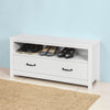 SoBuy FSR48-W Banc de depozitare Pantofar Mobilier de intrare Dulap pentru pantofi