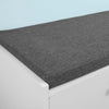 SoBuy FSR56-W Banc pentru Pantofi cu Pernă Căptușită și 3 Sertare pentru Hol Intrare – 100x40x49 cm, Alb