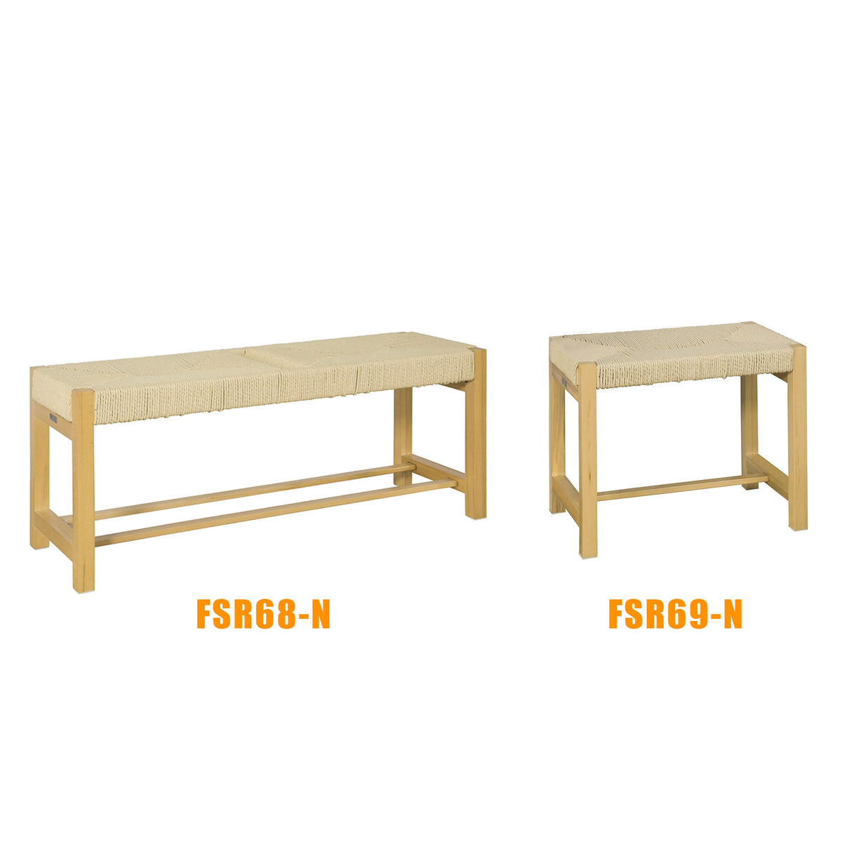 SoBuy FSR68-N Banc à Chaussures Design avec Assise et Rangement pour Entrée Couloir – 110x36x46 cm, Naturel