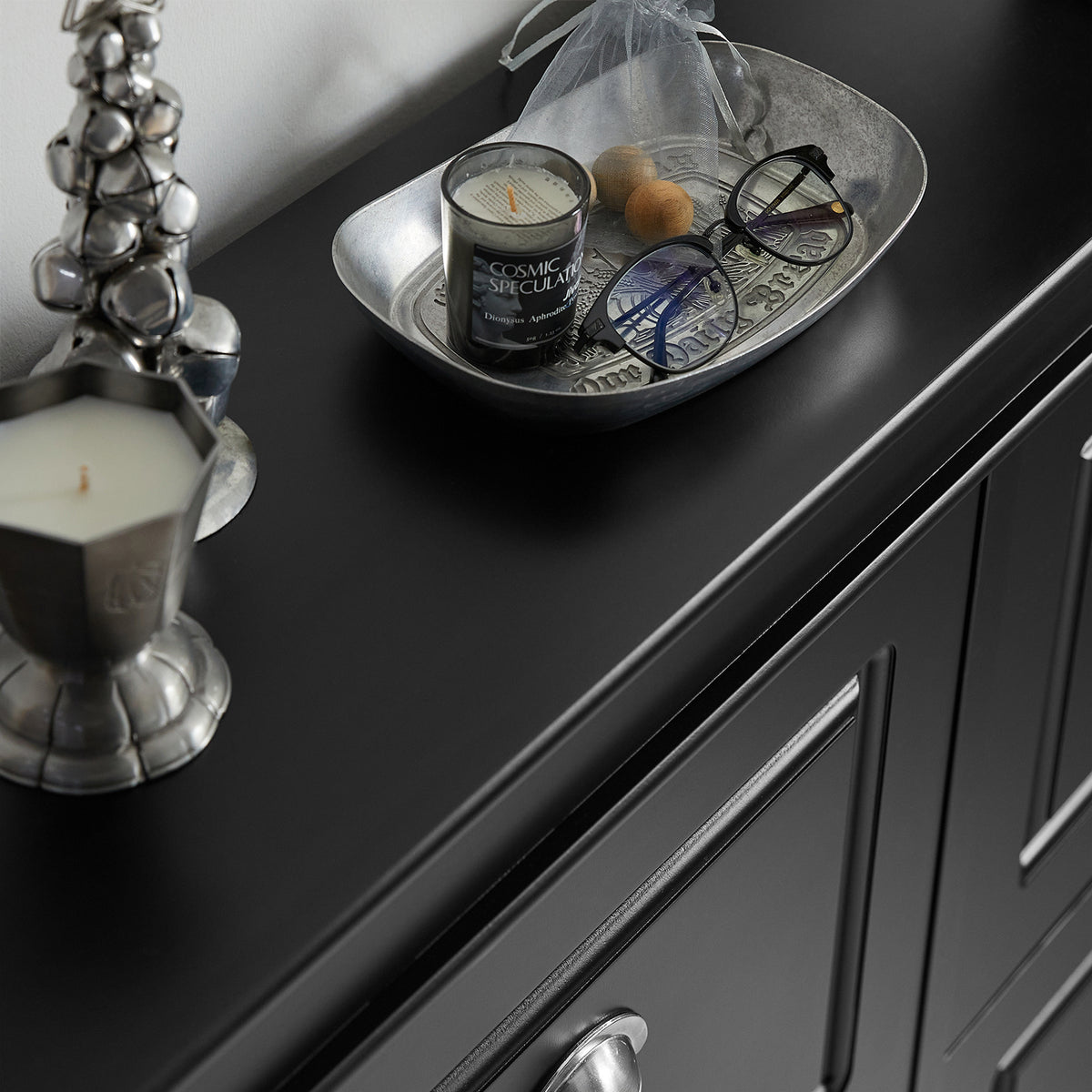 SoBuy FSR79-SCH Dulap pantofi cu 4 uși rabatabile, Suport pentru 16 perechi, pentru hol - 105x24x83 cm, Negru