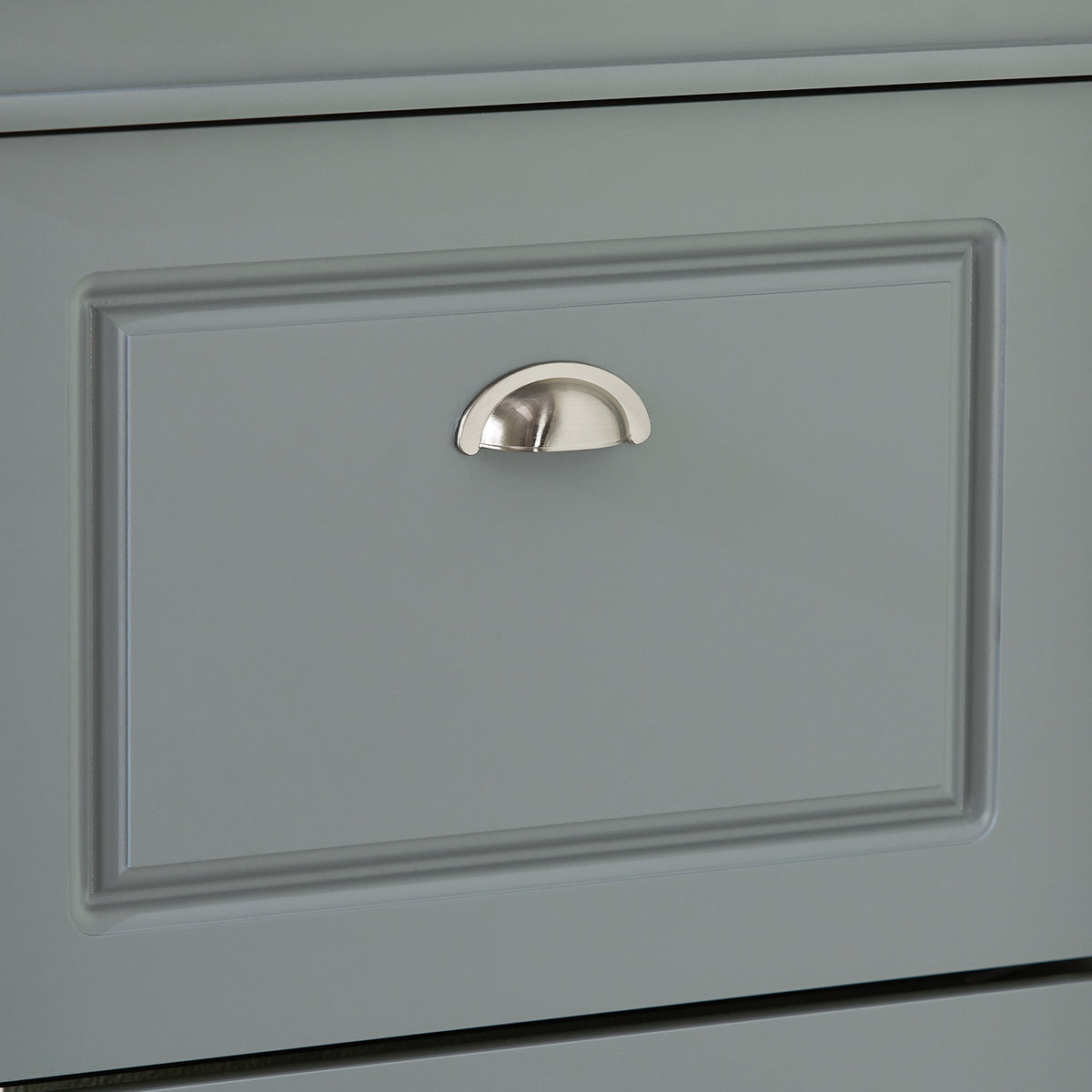 SoBuy FSR94-HG Armoire à Chaussures Slim 24 cm à 3 Abattants – 12 Paires – Dos Ventilé – Bois FSC – Gris