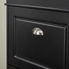 SoBuy FSR94-SCH Dulap pantofi cu 3 uși rabatabile, Suport 12 perechi pentru hol – 53x24x117 cm, Negru