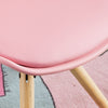 SoBuy FST46-P Chaise Enfant Fauteuil Confortable en Bouleau pour enfant avec assise rembourrée