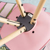 SoBuy FST46-P Chaise Enfant Fauteuil Confortable en Bouleau pour enfant avec assise rembourrée
