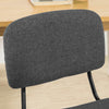SoBuy FST54-DG Cuisine Chaise de Bureau à Manger avec Dossier de Siège Rembourré