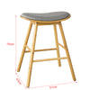 SoBuy FST57-DG Tabouret de Bar Tabouret Haut Cuisine avec Repose-Pieds et Coussin