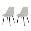 SoBuy FST60-HGx2 Set de 2 Scaune de Bucătărie Sufragerie